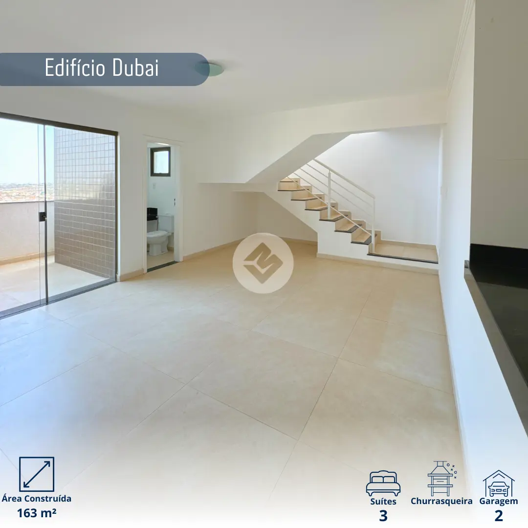 Imagem 1 - Apartamento Duplex em Vila Fertiza, Araxá - MG