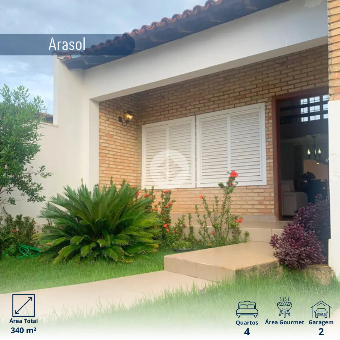 Imagem 1 - Sobrado em Arasol, Araxá - MG