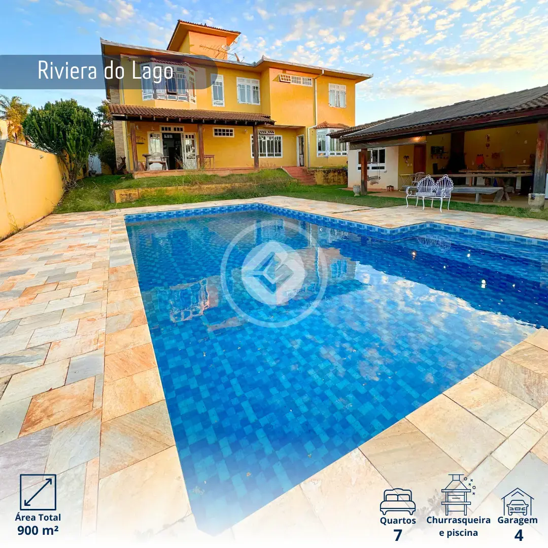 Imagem 1 - Casa Condomínio em Riviera do Lago, Araxá - MG