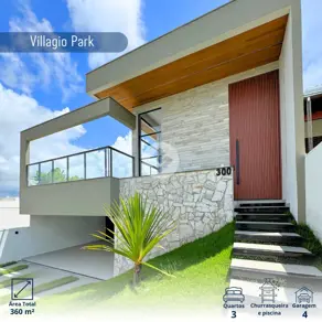 Casa Condomínio Loteamento Residencial Condomínio Villágio II, Araxá - MG — foto 1