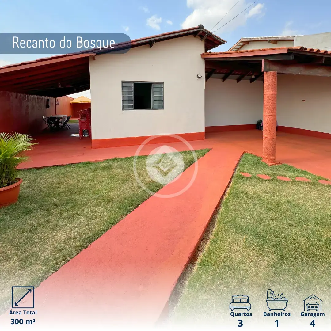 Imagem 1 - Casa em Recanto do Bosque, Araxá - MG