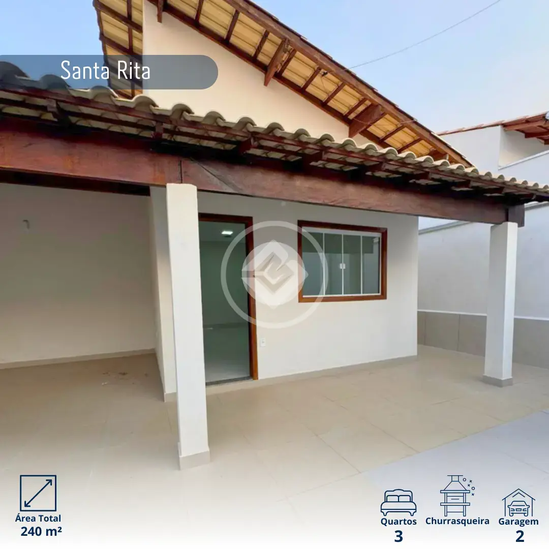 Imagem 1 - Casa em Santa Rita, Araxá - MG