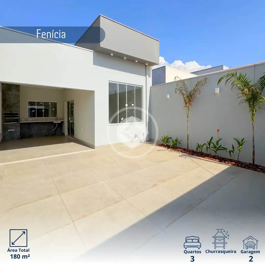 Imagem 1 - Casa em Loteamento Fenícia, Araxá - MG