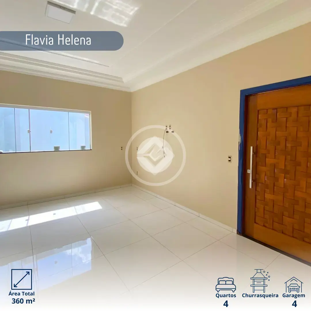 Imagem 1 - Casa em Loteamento Flávia Helena, Araxá - MG