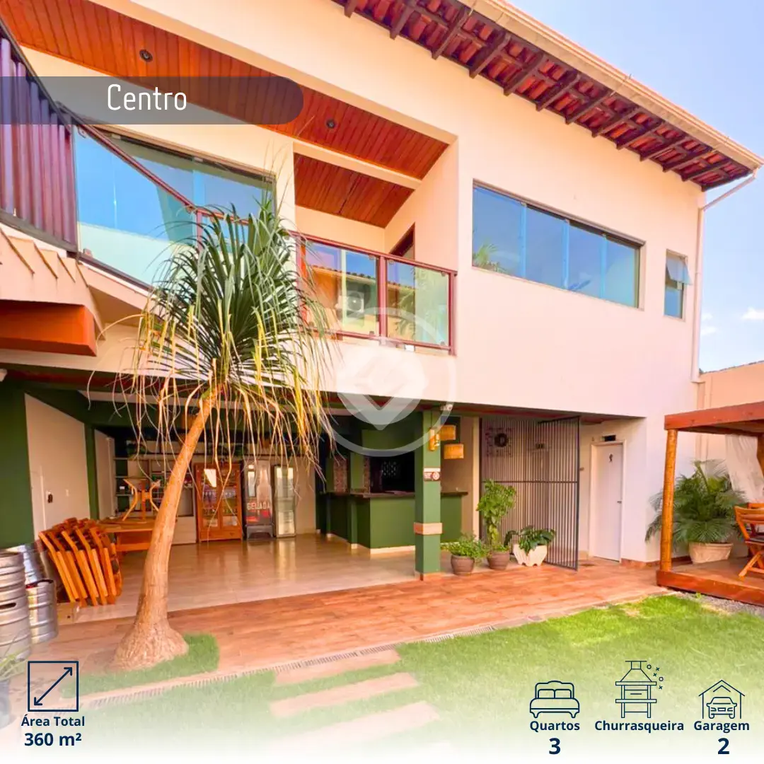 Imagem 1 - Casa em Centro, Araxá - MG