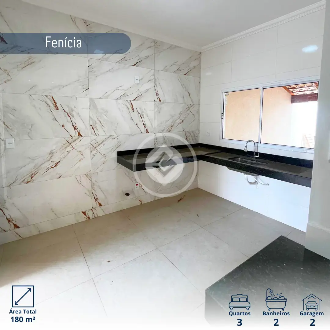 Imagem 1 - Casa em Loteamento Fenícia, Araxá - MG