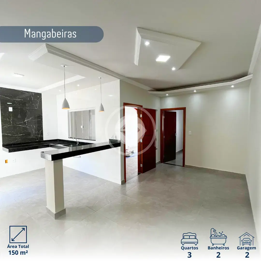 Imagem 1 - Casa em Parque das Mangabeiras, Araxá - MG