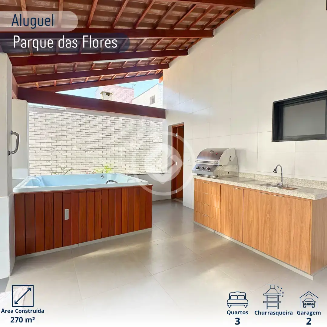 Imagem 1 - Casa Condomínio em Parque das Flores, Araxá - MG