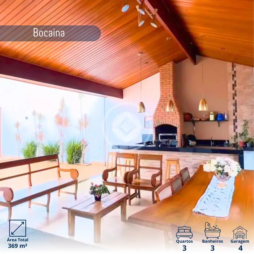 Imagem 1 - Casa Condomínio em Residencial Bocaina, Araxá - MG