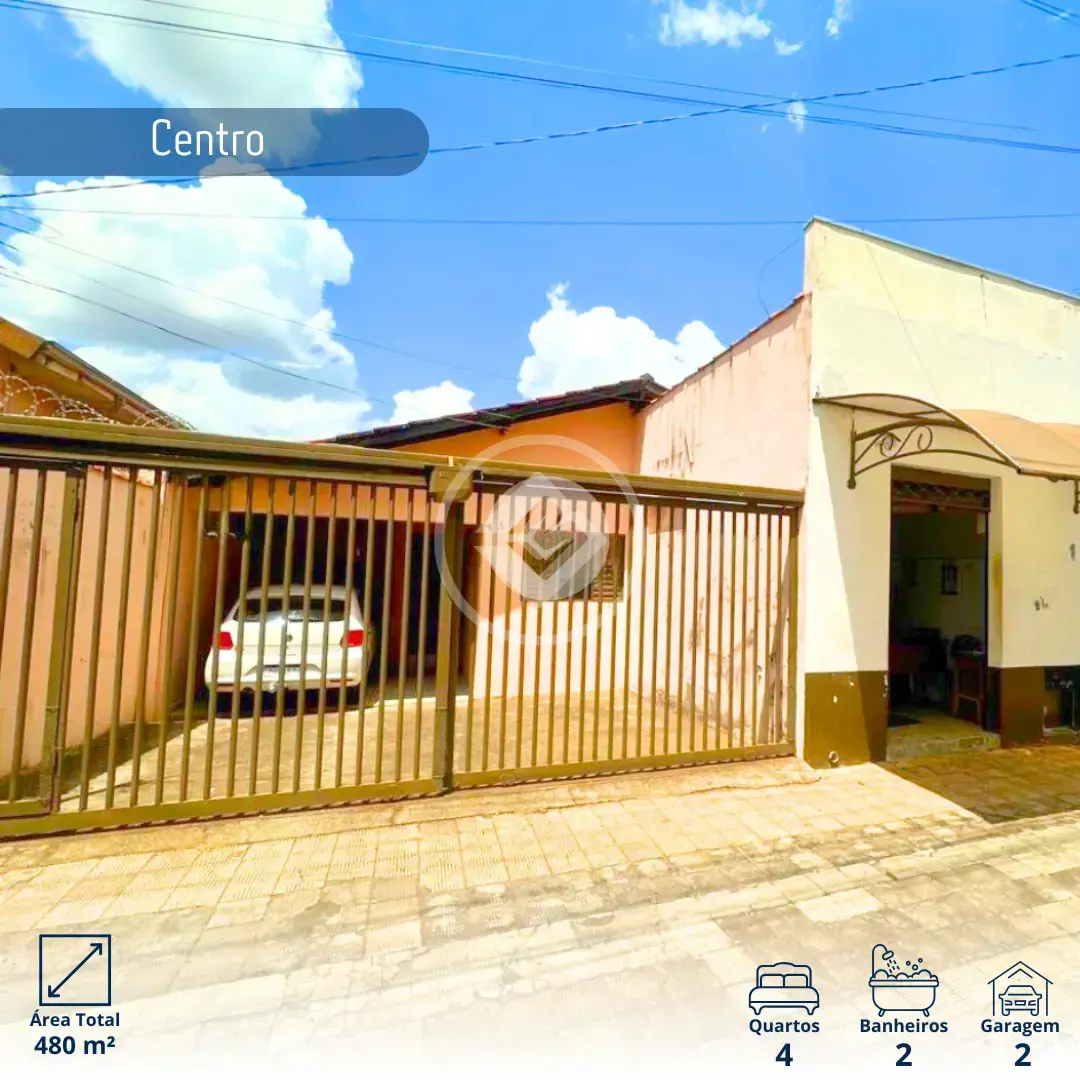 Imagem 1 - Casa em Centro, Araxá - MG