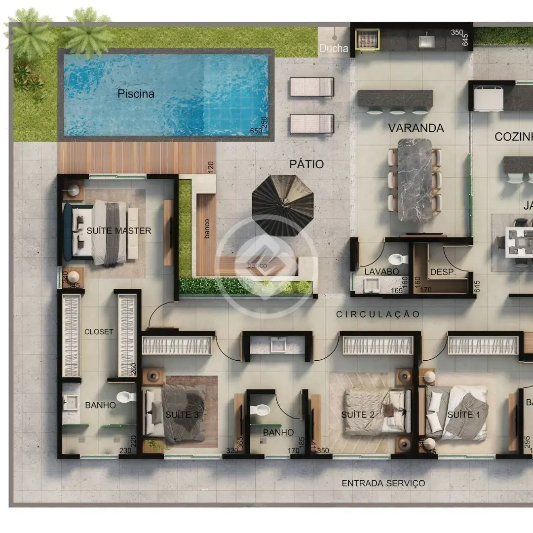 Imagem 3 - Casa Condomínio em Loteamento Residencial Villágio I, Araxá - MG
