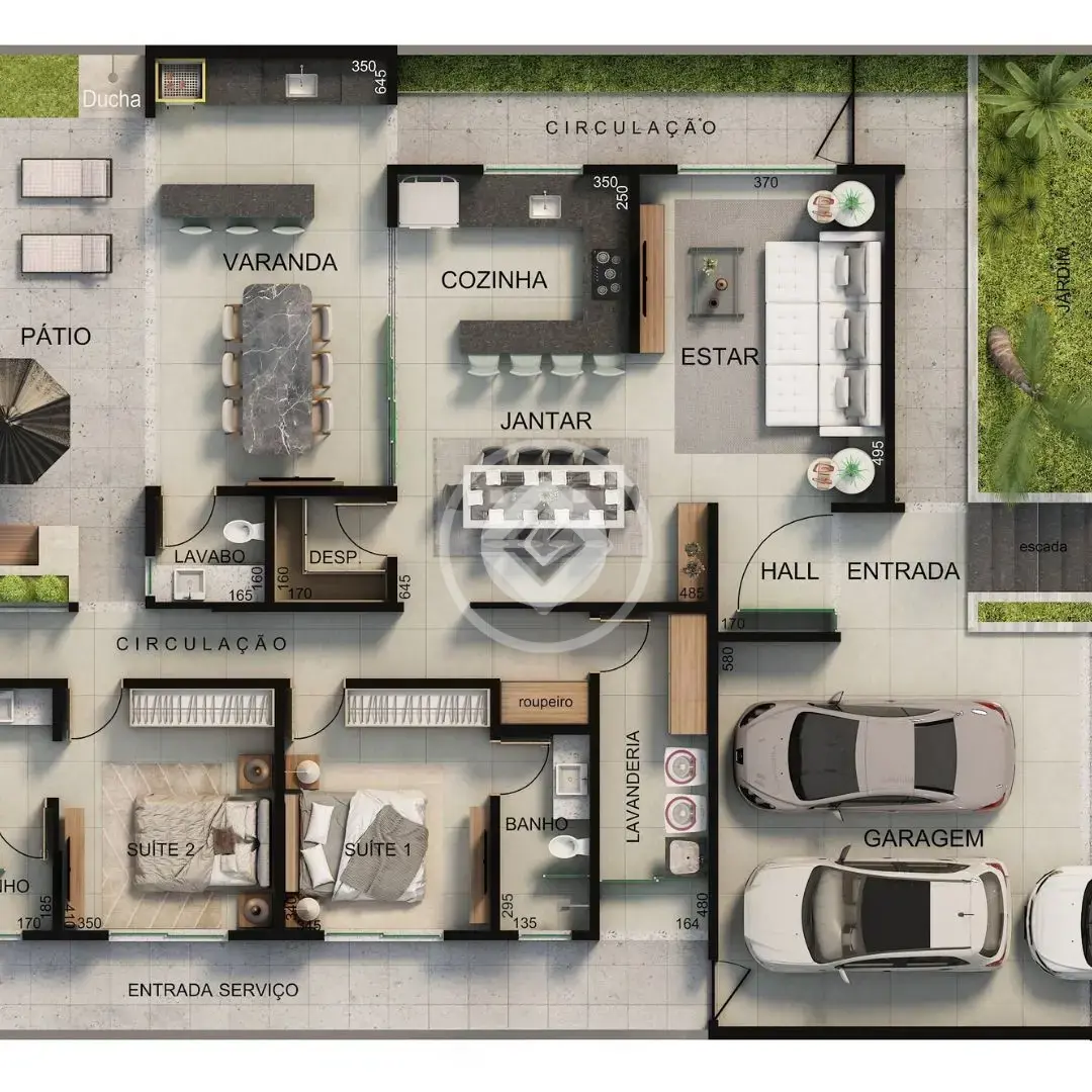 Imagem 4 - Casa Condomínio em Loteamento Residencial Villágio I, Araxá - MG