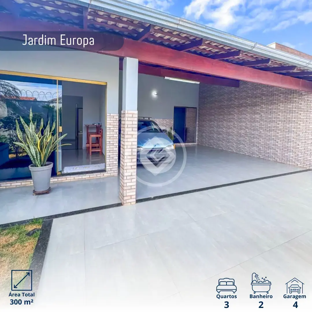 Imagem 1 - Casa em Jardim Europa, Araxá - MG
