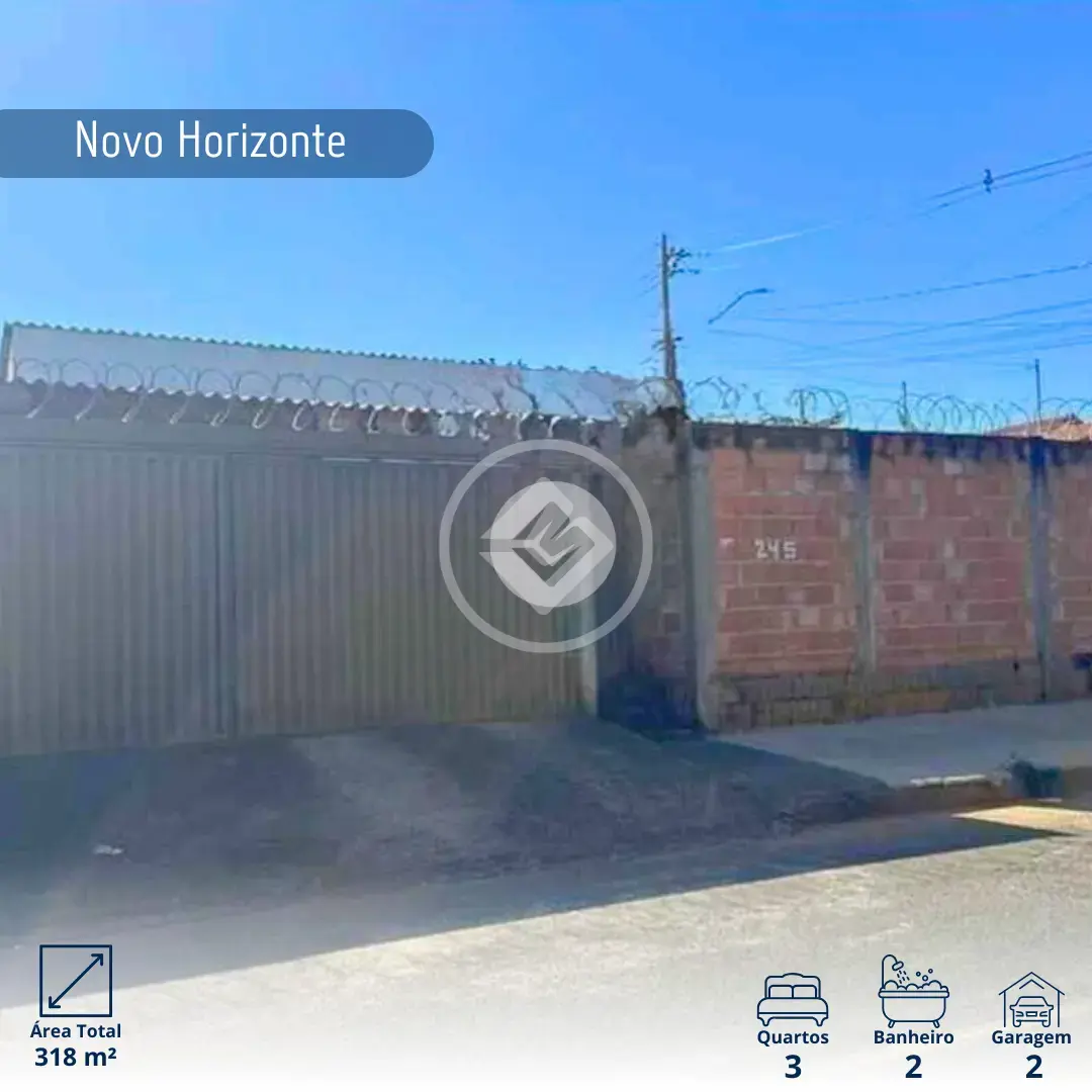 Imagem 1 - Casa em Loteamento Novo Horizonte, Araxá - MG