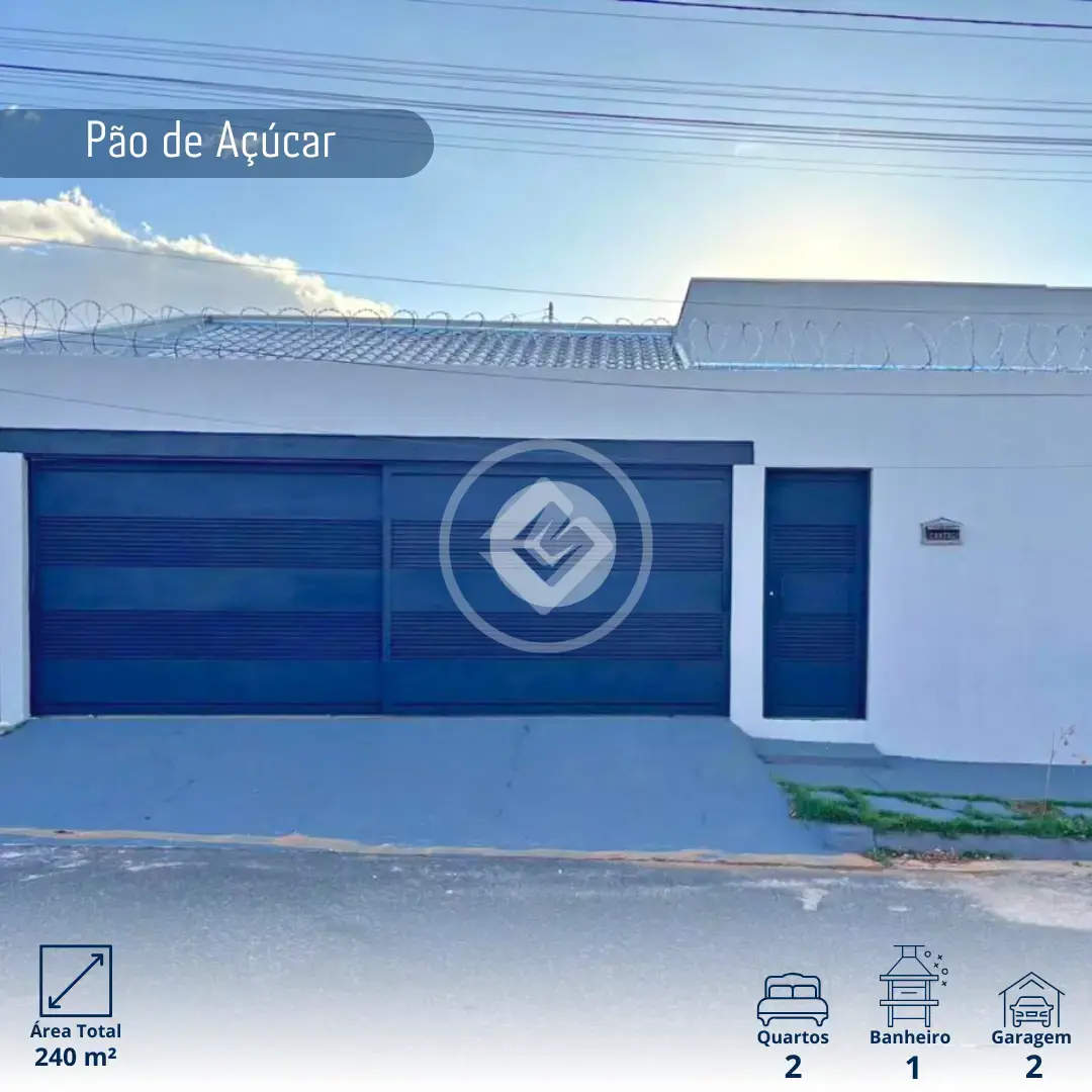 Imagem 1 - Casa em Pão-de-Açúcar, Araxá - MG