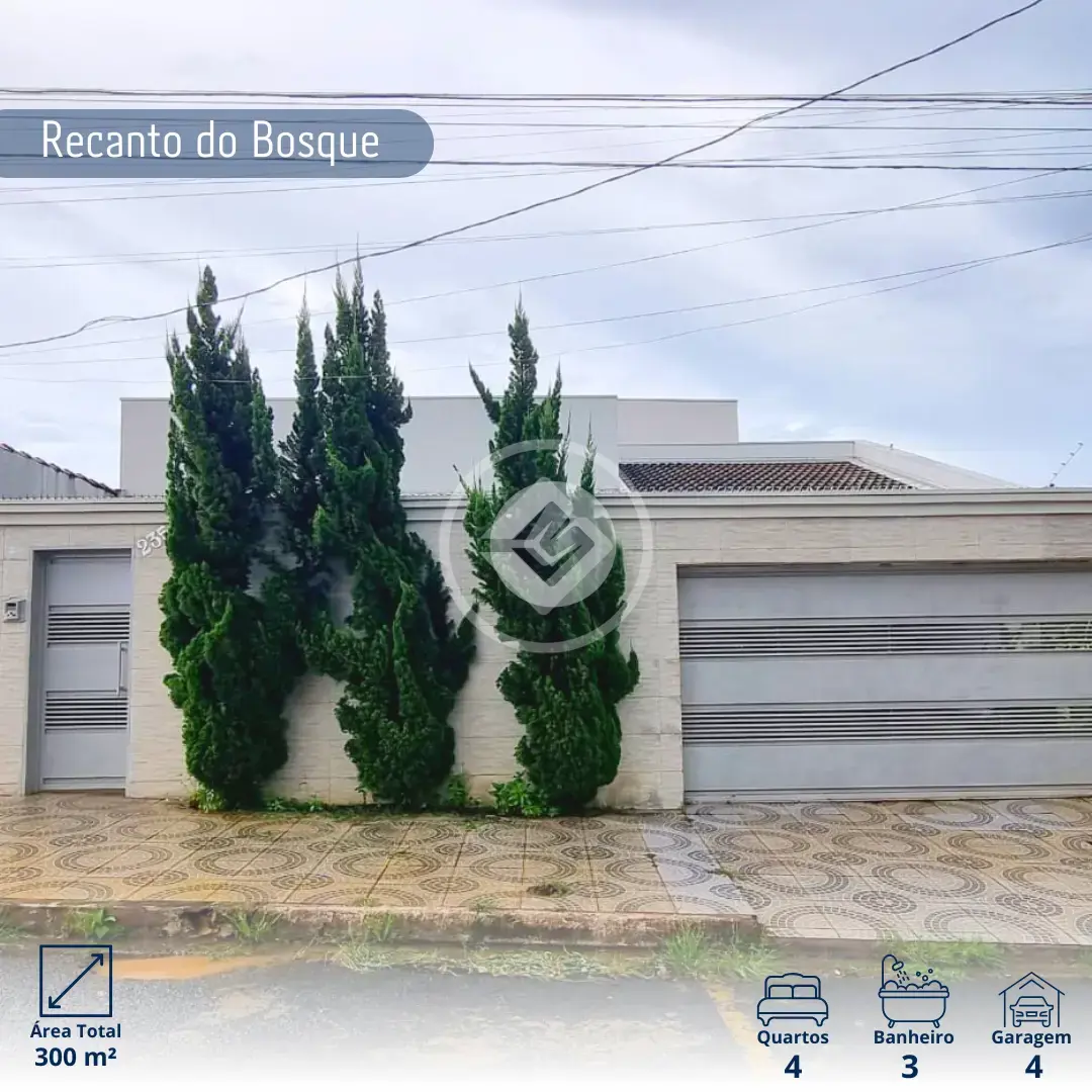 Imagem 1 - Casa em Recanto do Bosque, Araxá - MG