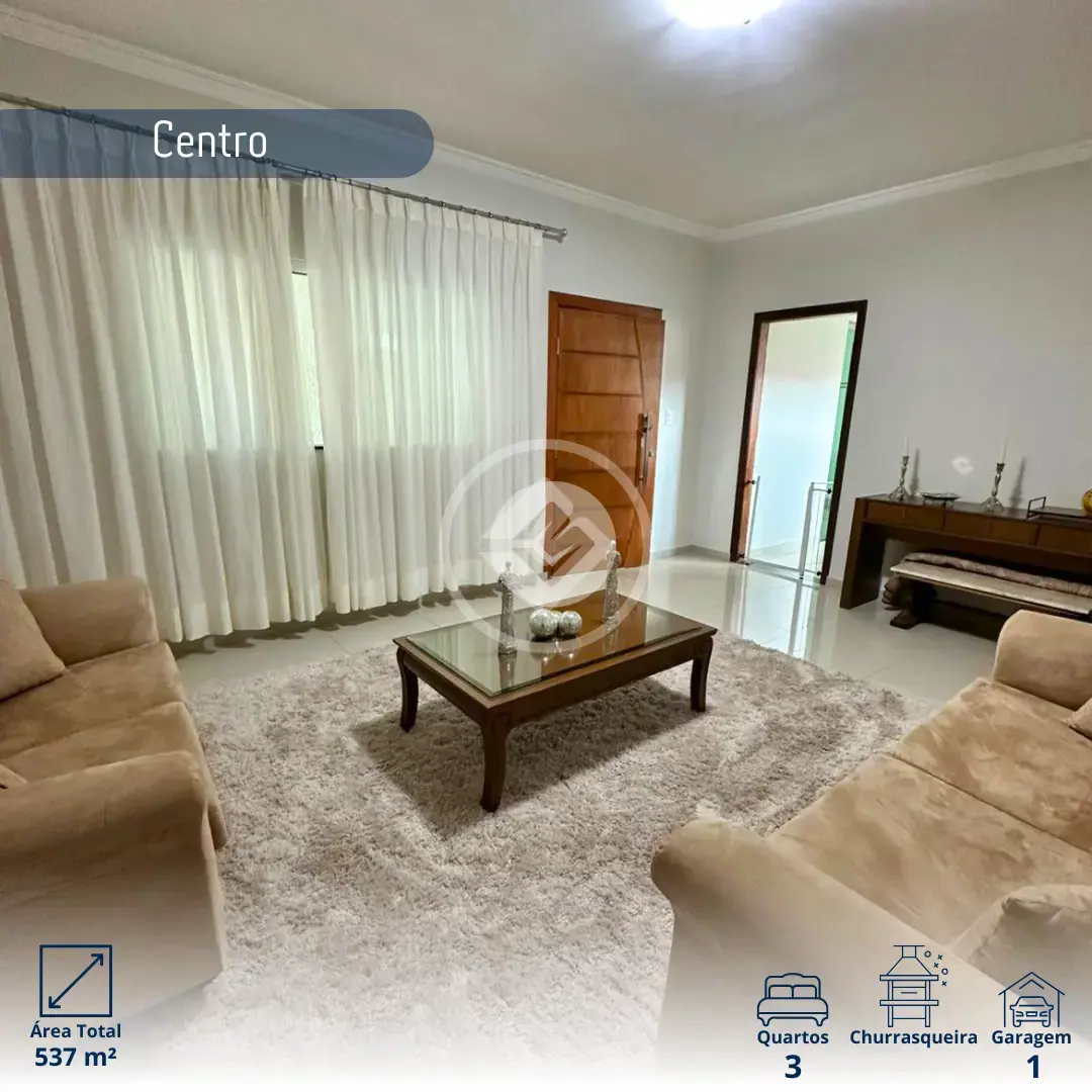 Imagem 1 - Casa em Centro, Araxá - MG