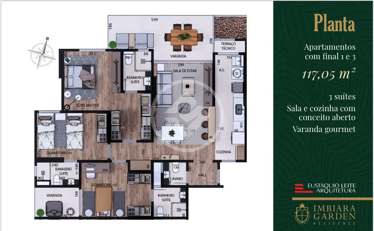 Imagem 4 - Apartamento Garden em Centro, Araxá - MG