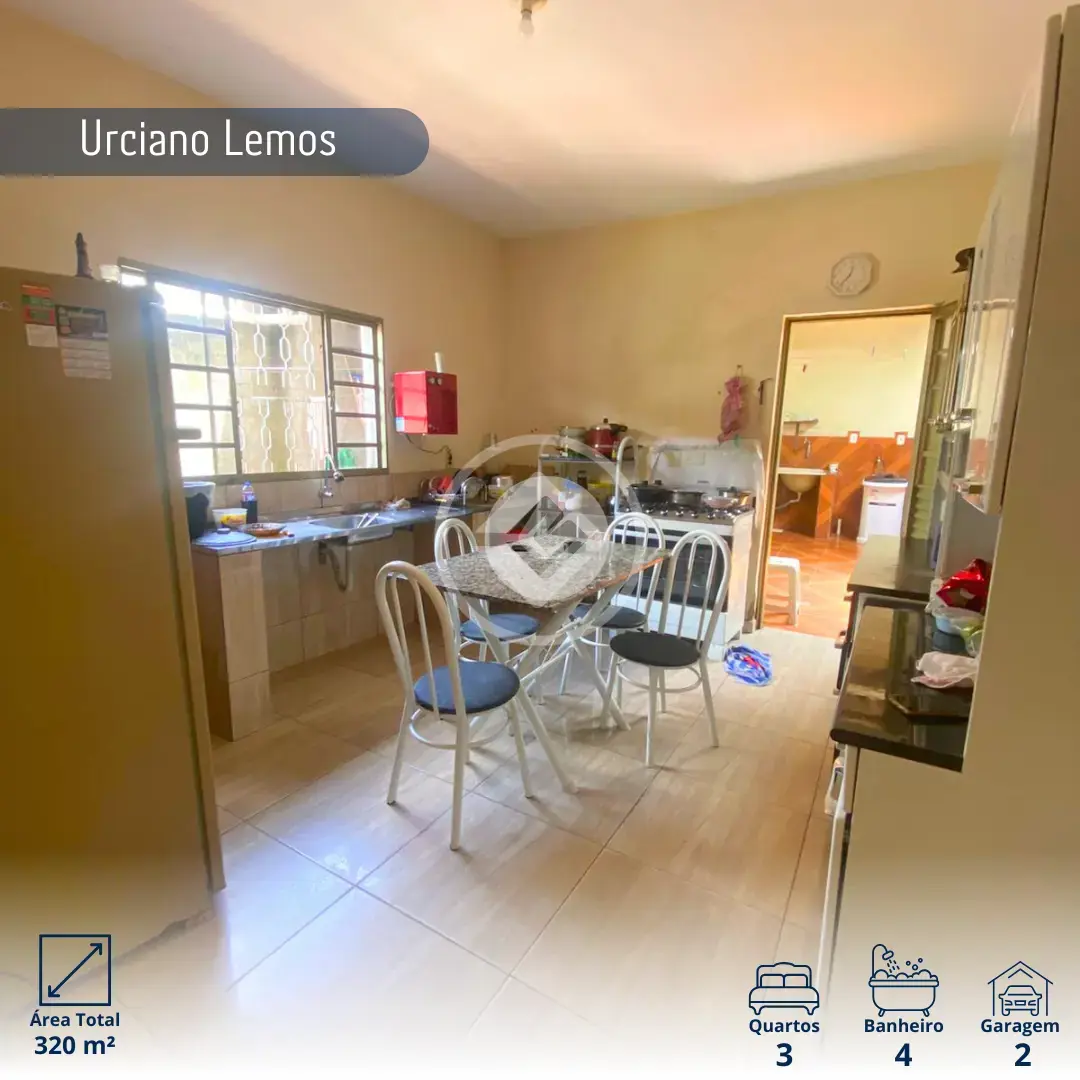 Imagem 1 - Casa em Urciano Lemos, Araxá - MG