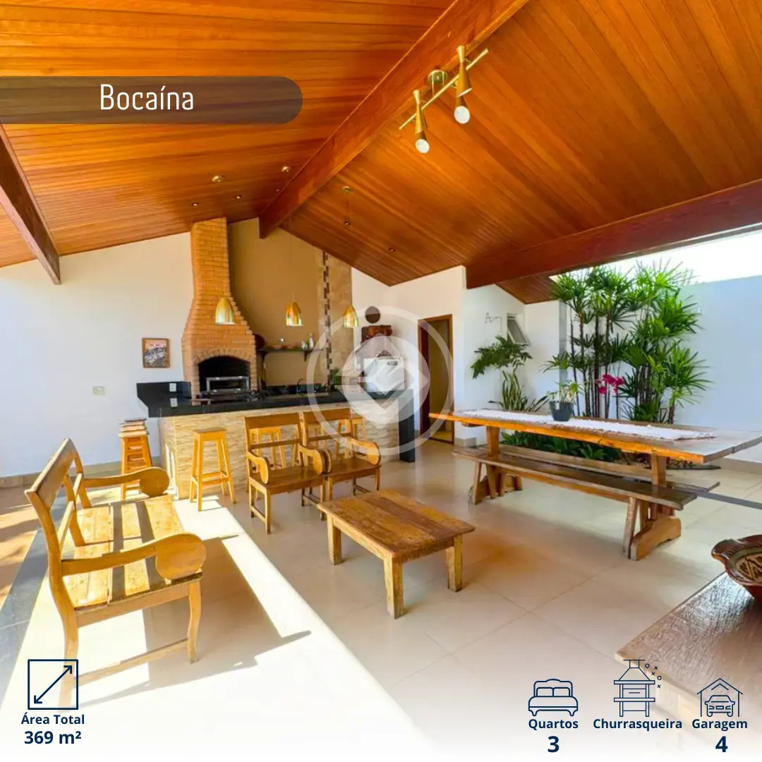 Imagem 1 - Casa Condomínio em Residencial Bocaina, Araxá - MG
