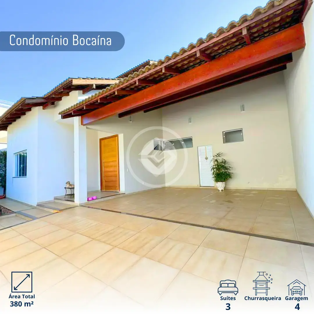 Imagem 1 - Casa Condomínio em Residencial Bocaina, Araxá - MG