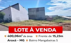 Terreno Parque das Mangabeiras, Araxá - MG — foto 1