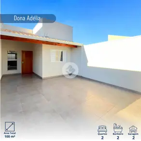 Casa Loteamento Residencial Dona Adélia II, Araxá - MG — foto 1