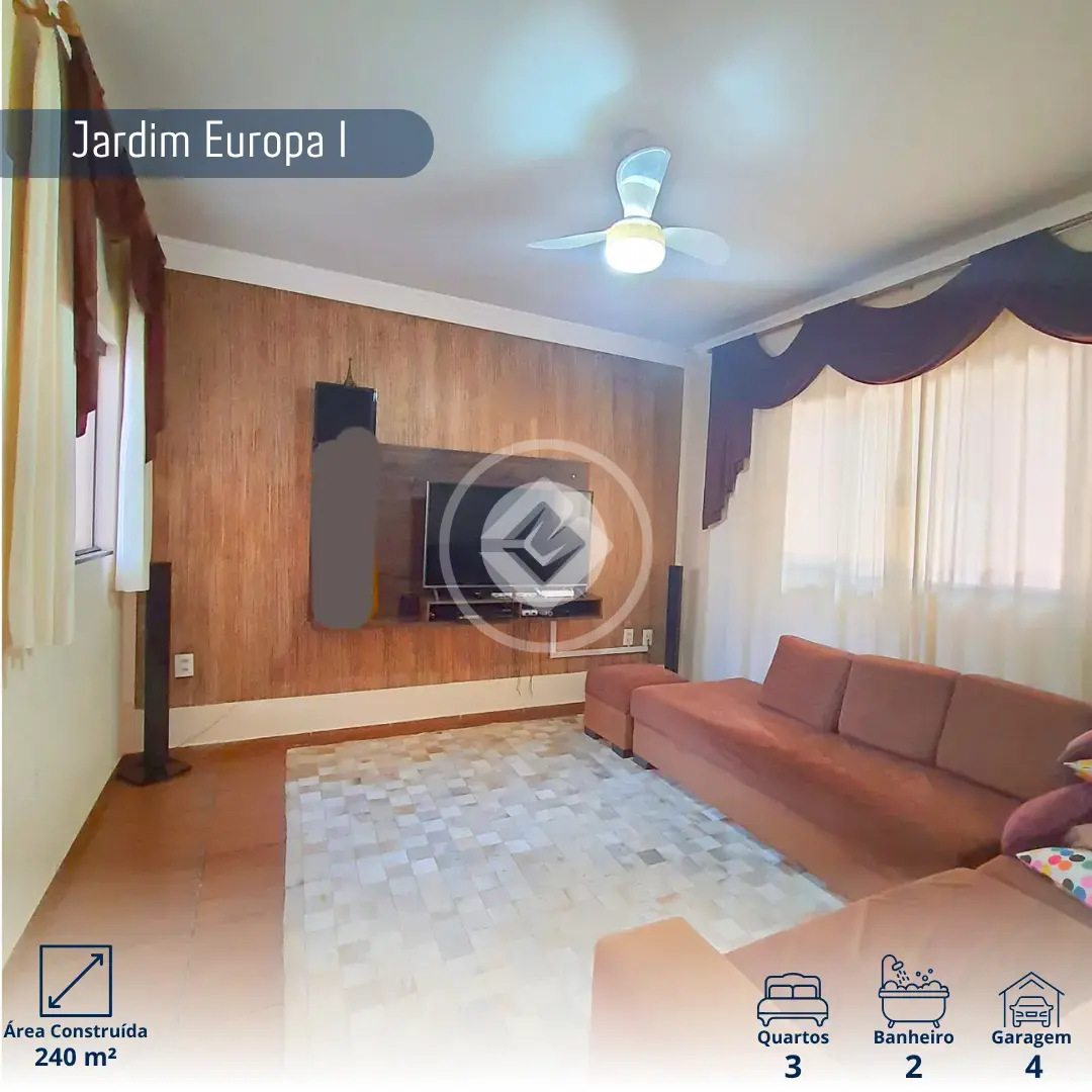 Imagem 1 - Casa em Jardim Europa, Araxá - MG