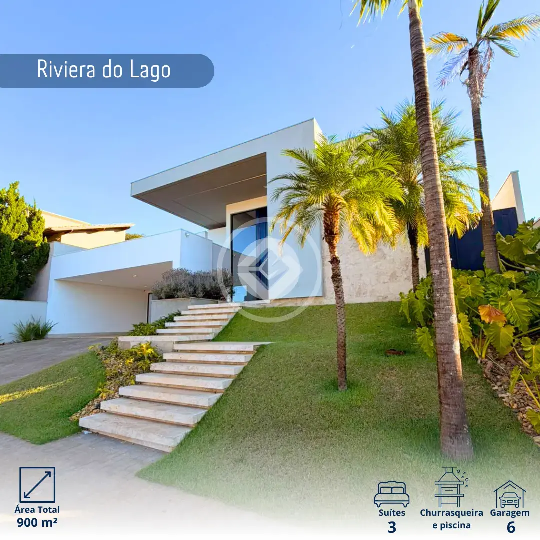 Imagem 1 - Casa Condomínio em Riviera do Lago, Araxá - MG