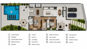 Casa Condomínio Condominio Vilagio, Araxá - MG — foto 2