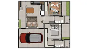 Imagem 2 - Casa em Vila Estância, Araxá - MG