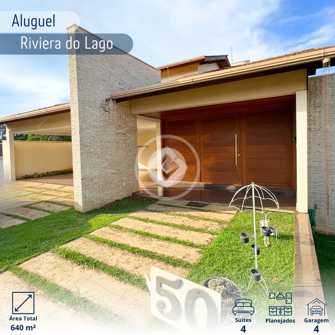 Imagem 1 - Casa Condomínio em Riviera do Lago, Araxá - MG