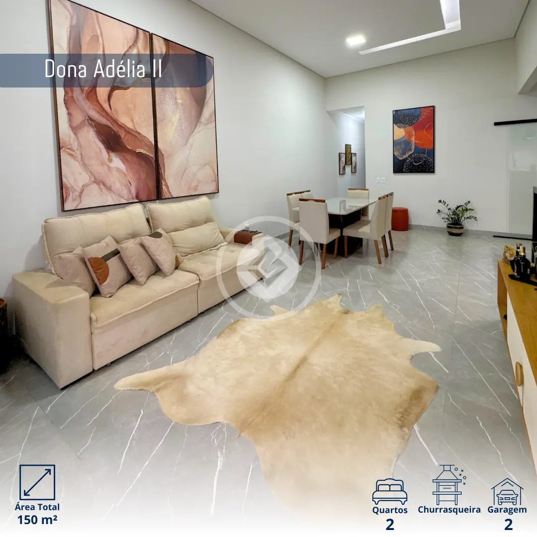 Casa Loteamento Residencial Dona Adélia II, Araxá - MG — foto 1