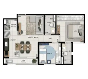 Apartamento Setor Bueno, Goiânia - GO — foto 1