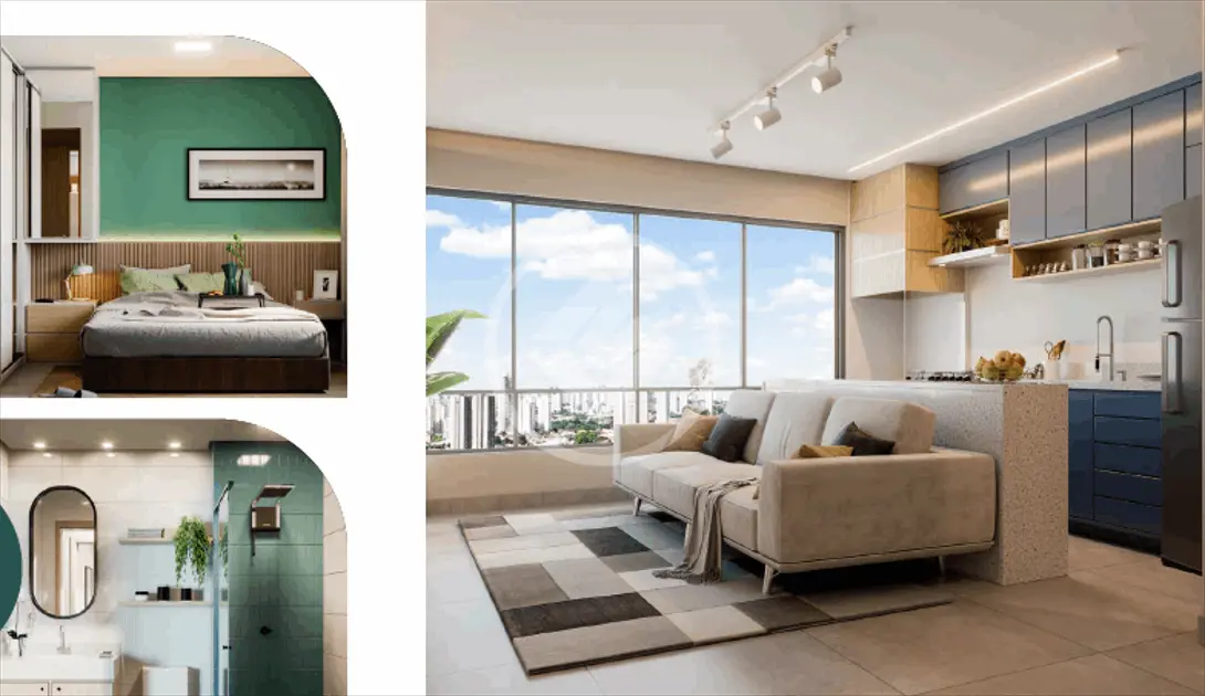 Imagem 2 - Apartamento em Vila Rosa, Goiânia - GO