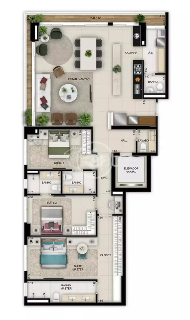 Image 16 - Apartamento em Serrinha, Goiânia - GO