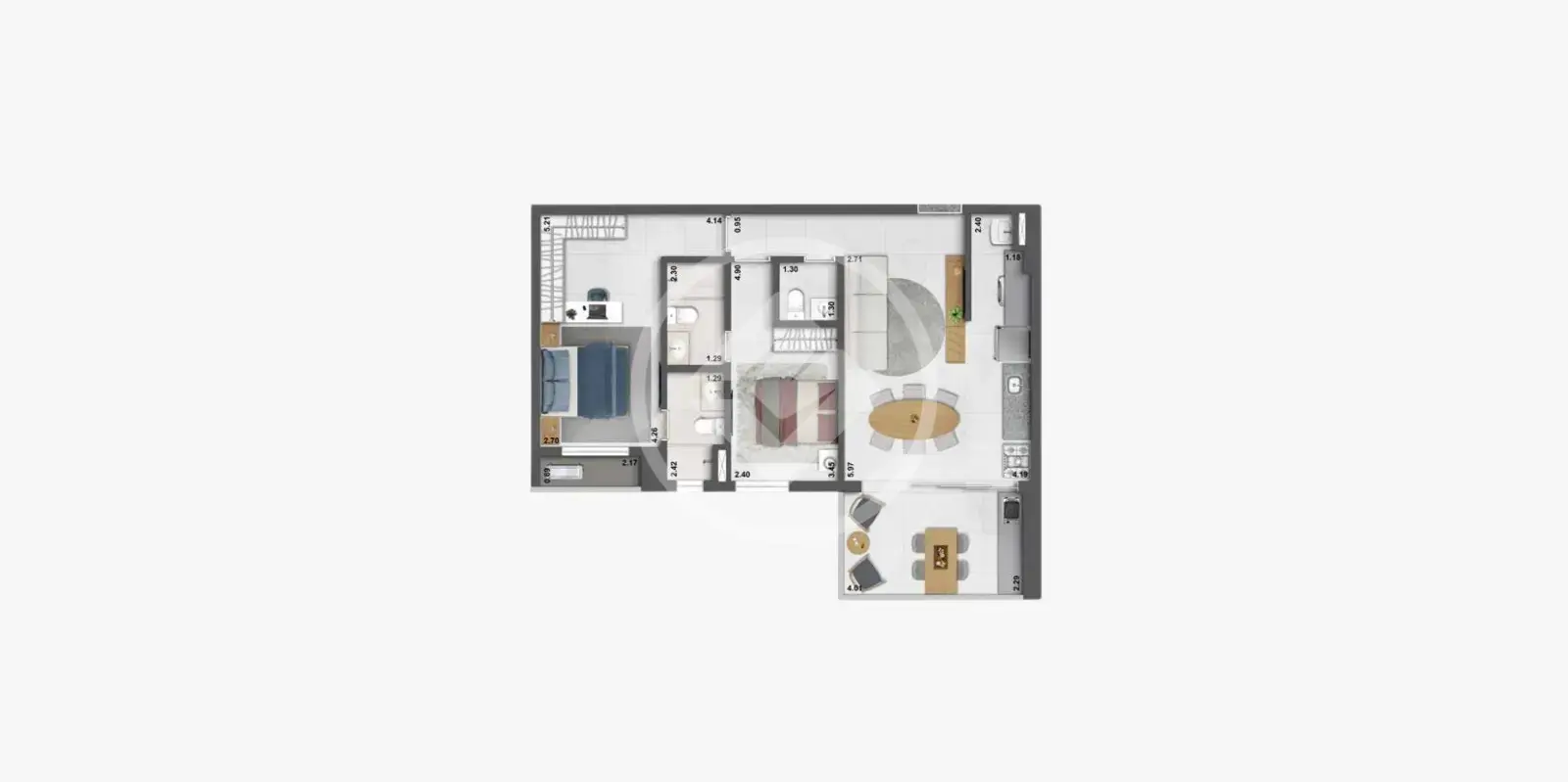 Imagem 2 - Apartamento em Setor Bueno, Goiânia - GO