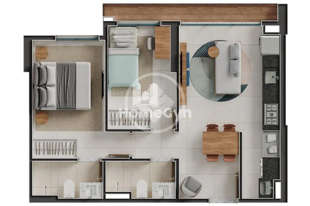 Image 2 - Apartamento Duplex em Setor Oeste, Goiânia - GO
