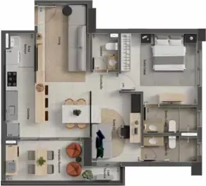 Imagem 6 - Apartamento em Setor Pedro Ludovico, Goiânia - GO