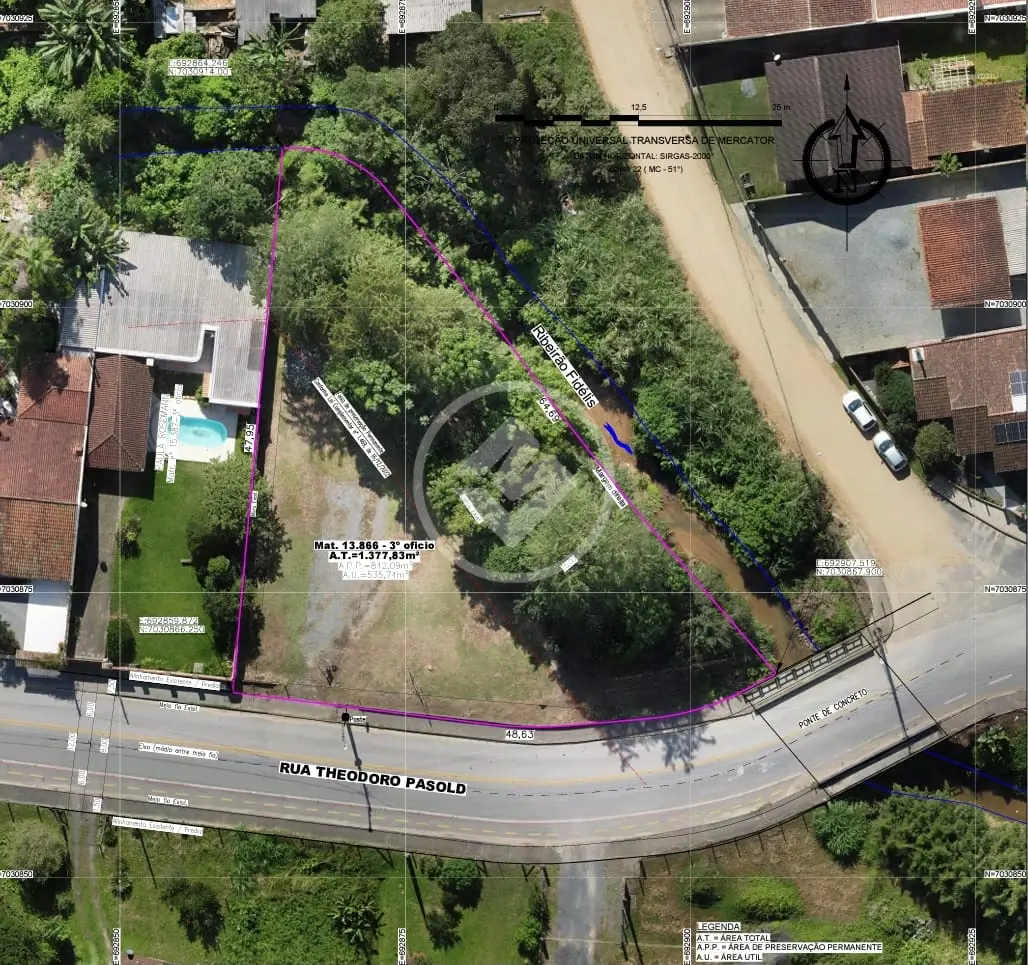 Terreno Fidélis, Blumenau - SC — foto 1