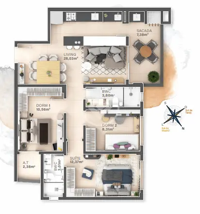 Imagem 5 - Apartamento em Fazendinha, Itajaí - SC