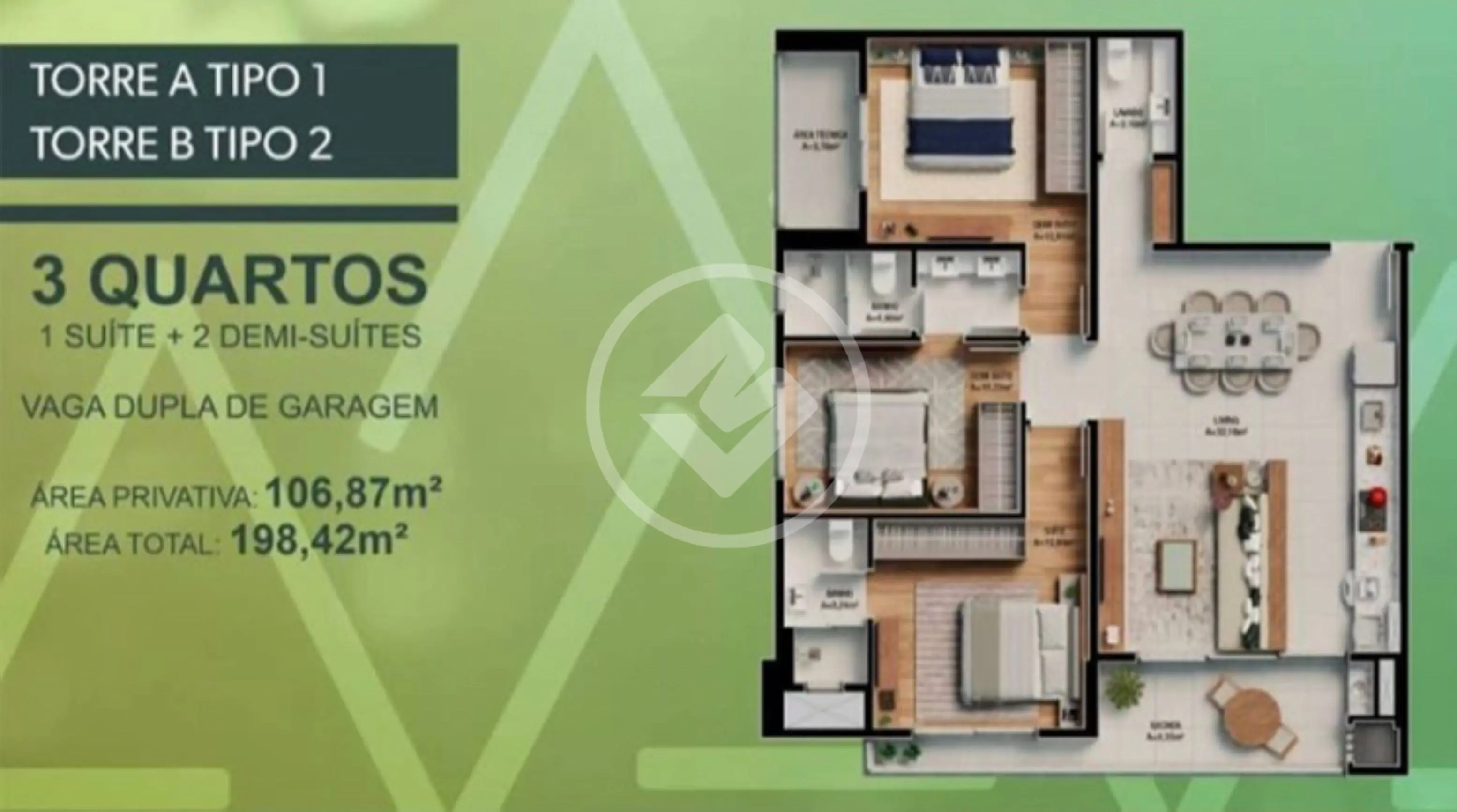 Imagem 2 - Apartamento em Praia Brava de Itajaí, Itajaí - SC