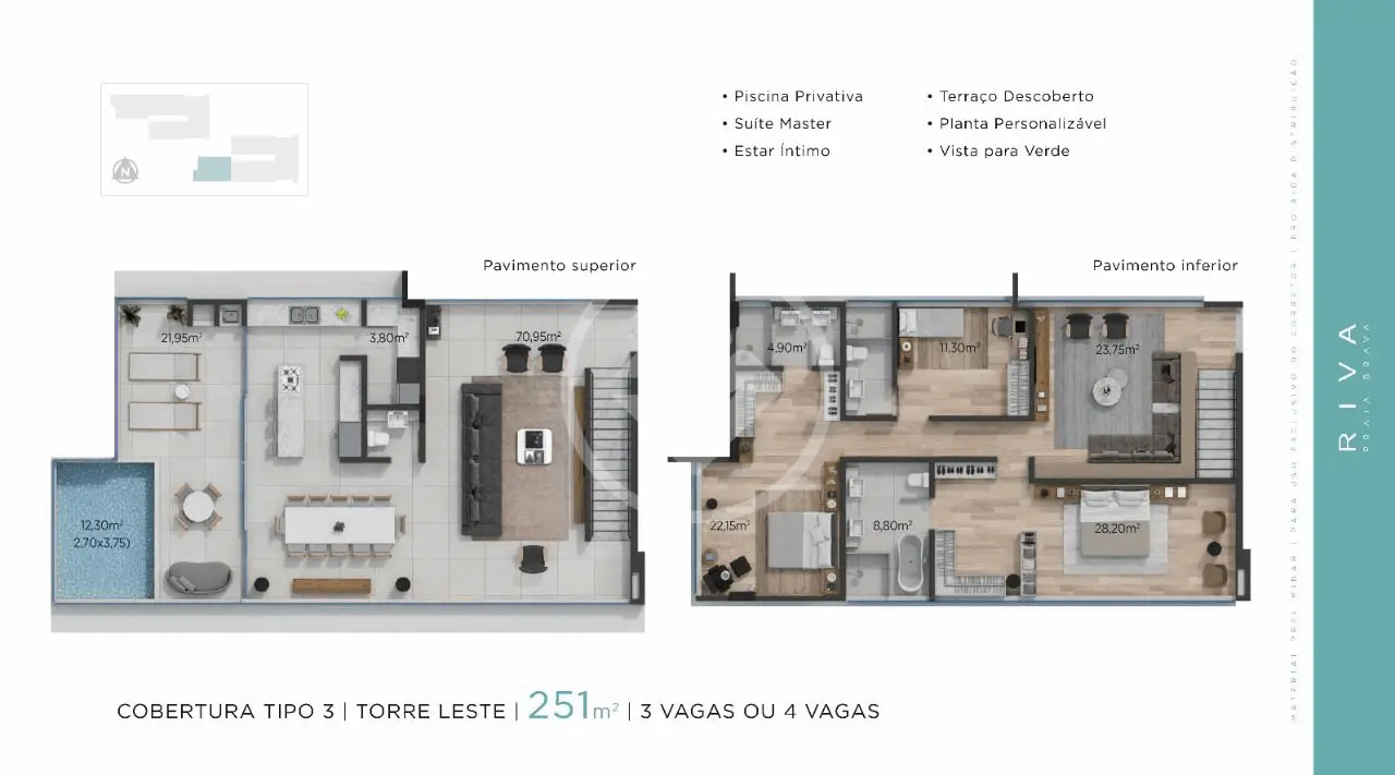 Imagem 6 - Apartamento em Praia Brava de Itajaí, Itajaí - SC