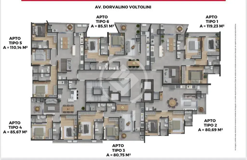 Imagem 1 - Apartamento em Centro, Porto Belo - SC