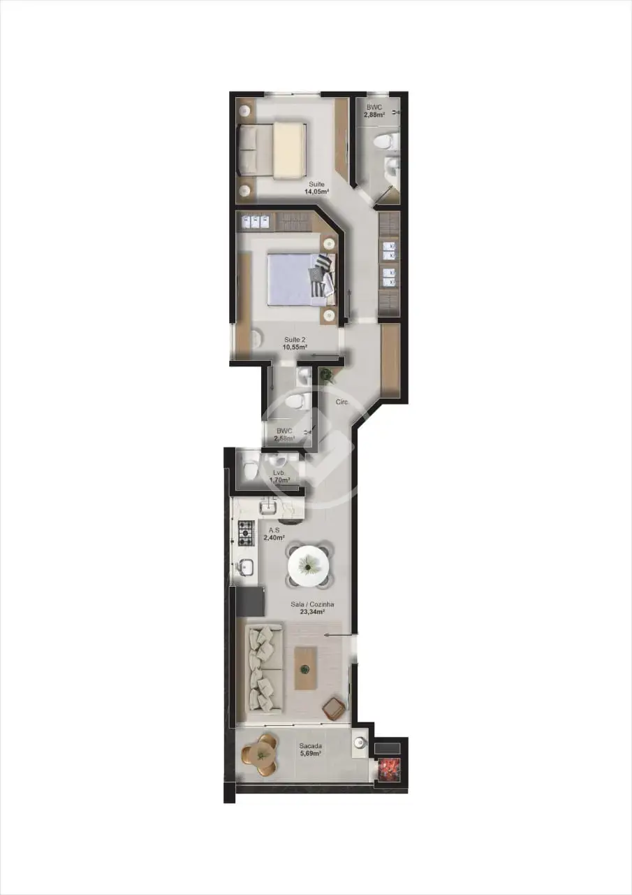 Image 13 - Apartamento em Tabuleiro, Camboriú - SC