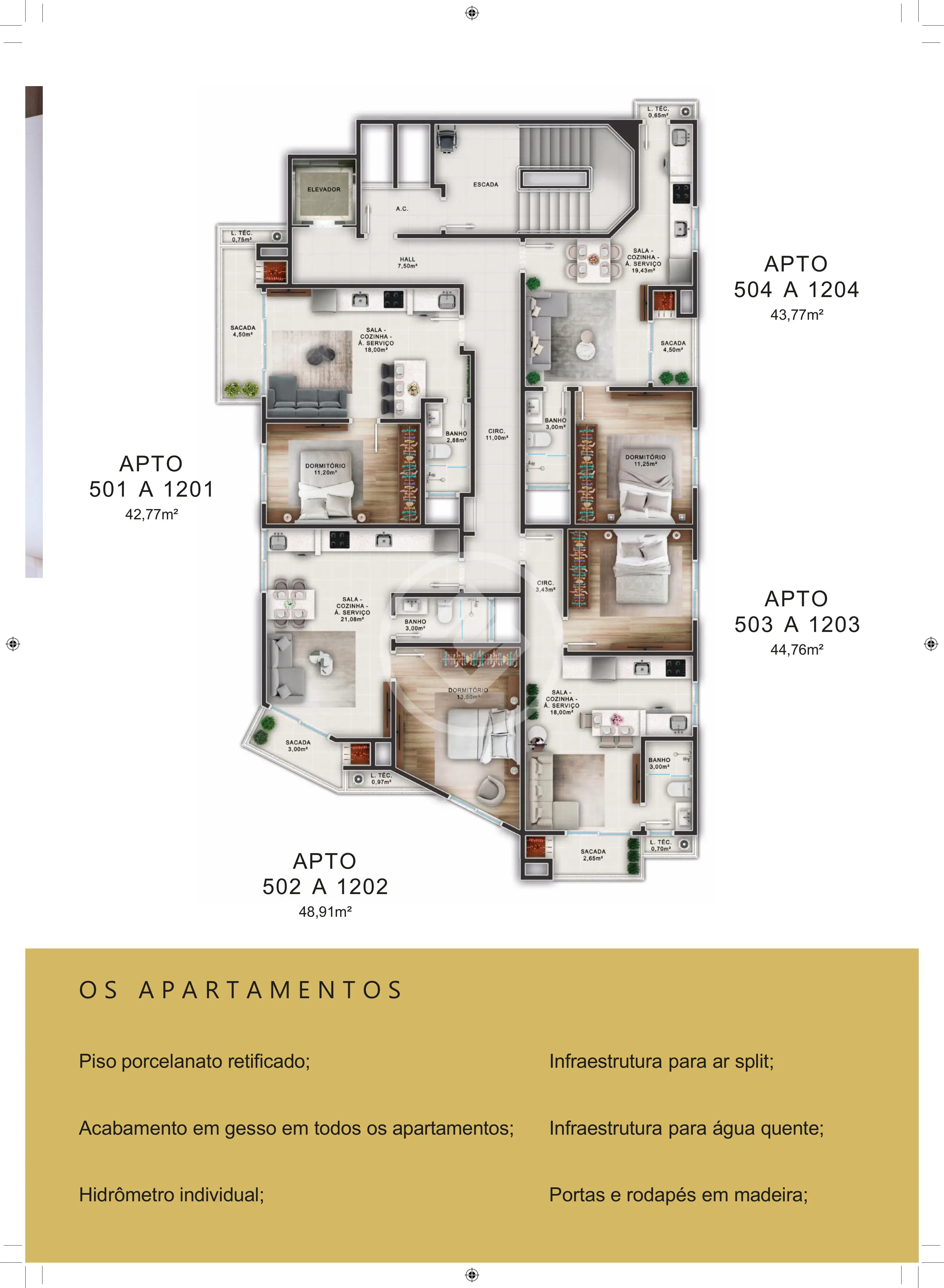 Imagem 1 - Apartamento em FAZENDA, Itajaí - SC