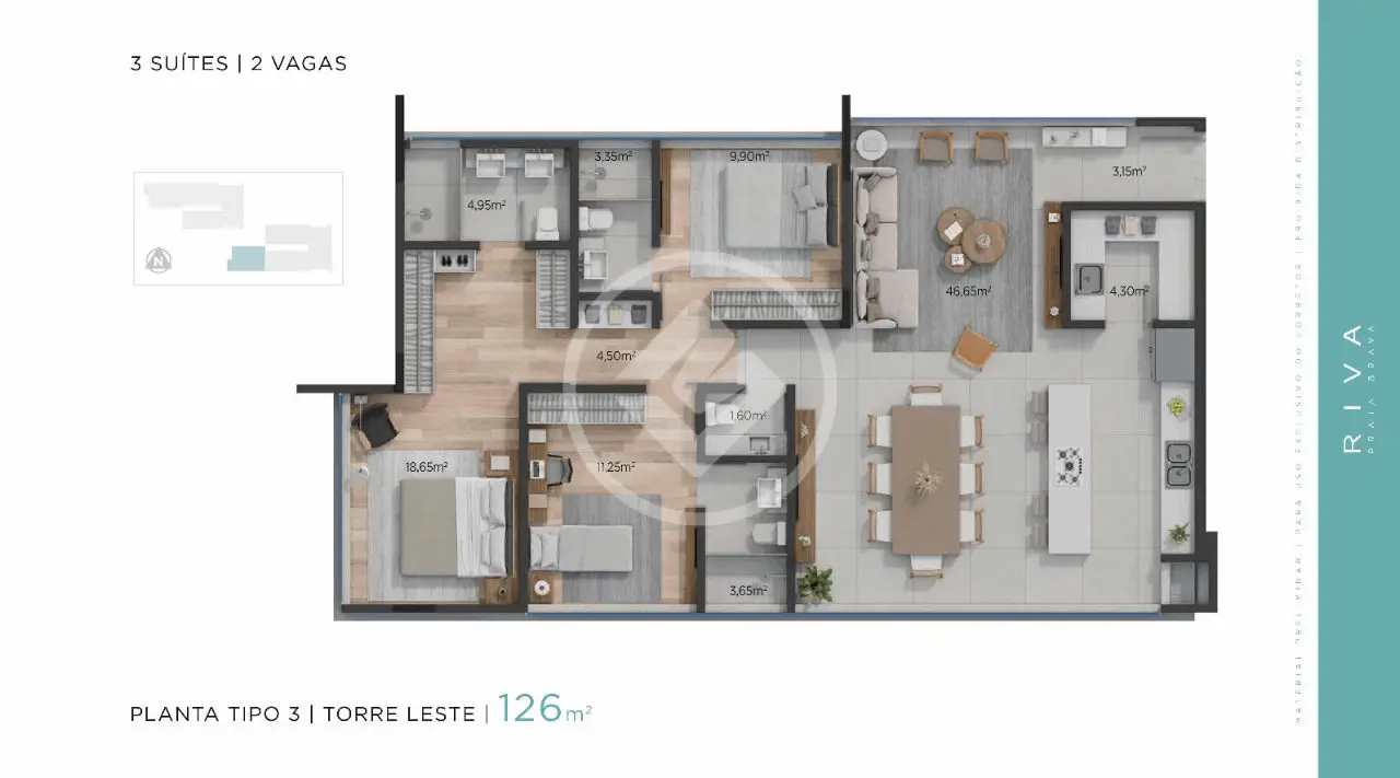 Imagem 5 - Apartamento em Praia Brava de Itajaí, Itajaí - SC