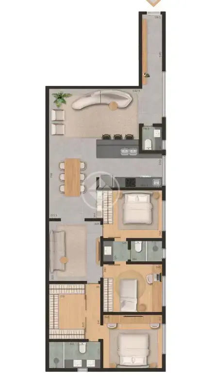 Image 10 - Apartamento em LOURDES, Belo Horizonte - MG