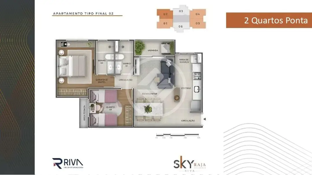 Imagem 1 - Apartamento em São Bento, Belo Horizonte - MG