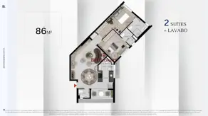 Imagem 3 - Apartamento em LOURDES, Belo Horizonte - MG
